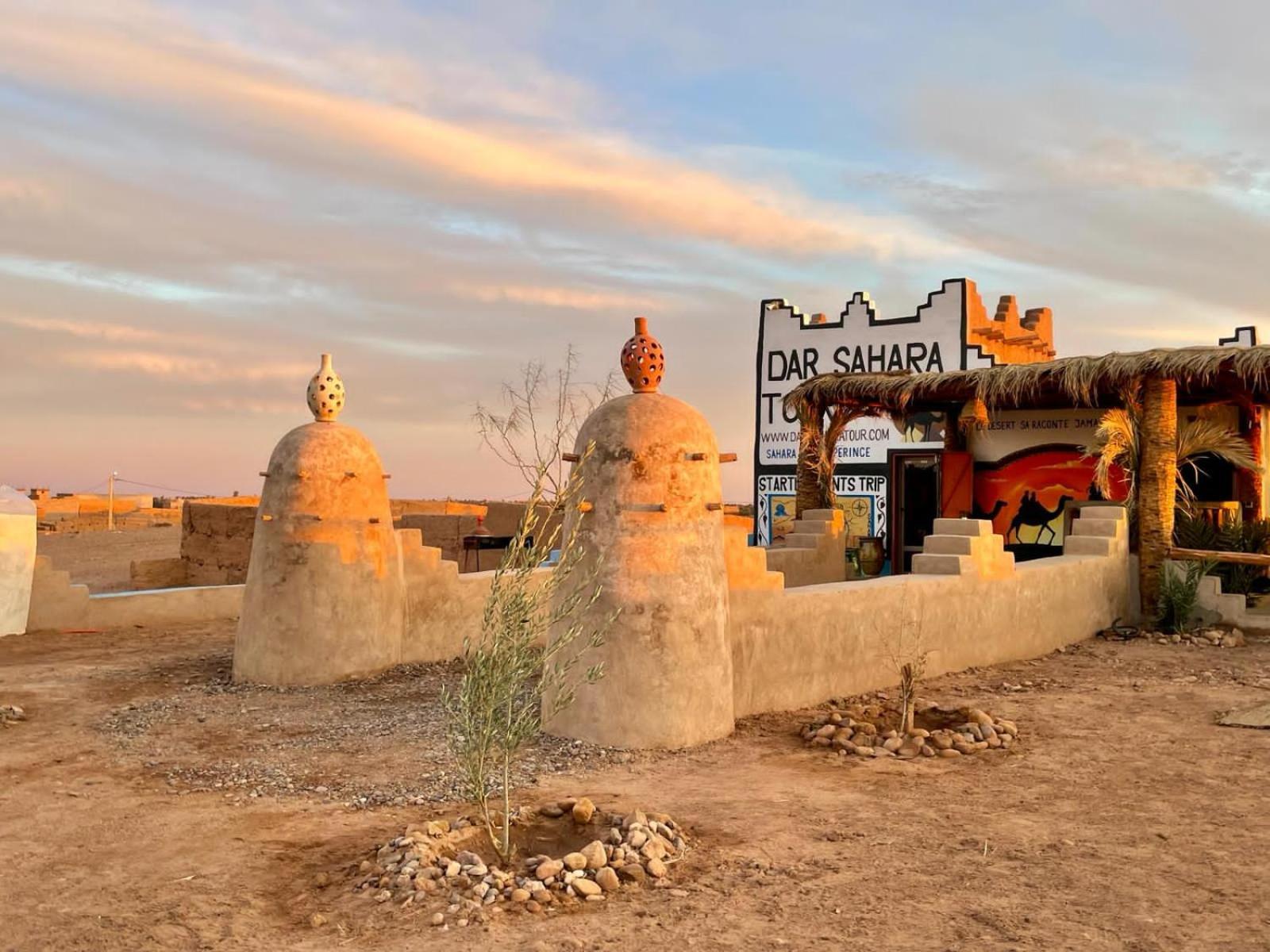 Auberge Kasbah Dar Sahara Tours Мхамид Экстерьер фото